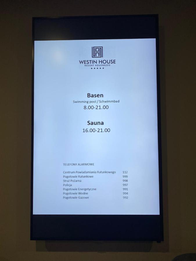 Mizu Apartamenty - Westin Kołobrzeg Esterno foto